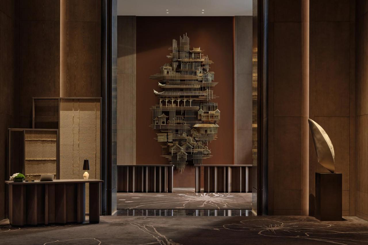 Conrad Shenzhen, The First Art Museum Hotel In Greater Bay Area With The Stunning Bay And Sunset View In The Hotel Terrace Eksteriør bilde