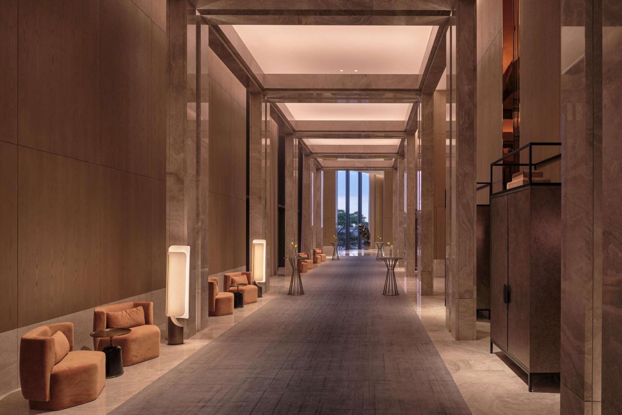 Conrad Shenzhen, The First Art Museum Hotel In Greater Bay Area With The Stunning Bay And Sunset View In The Hotel Terrace Eksteriør bilde