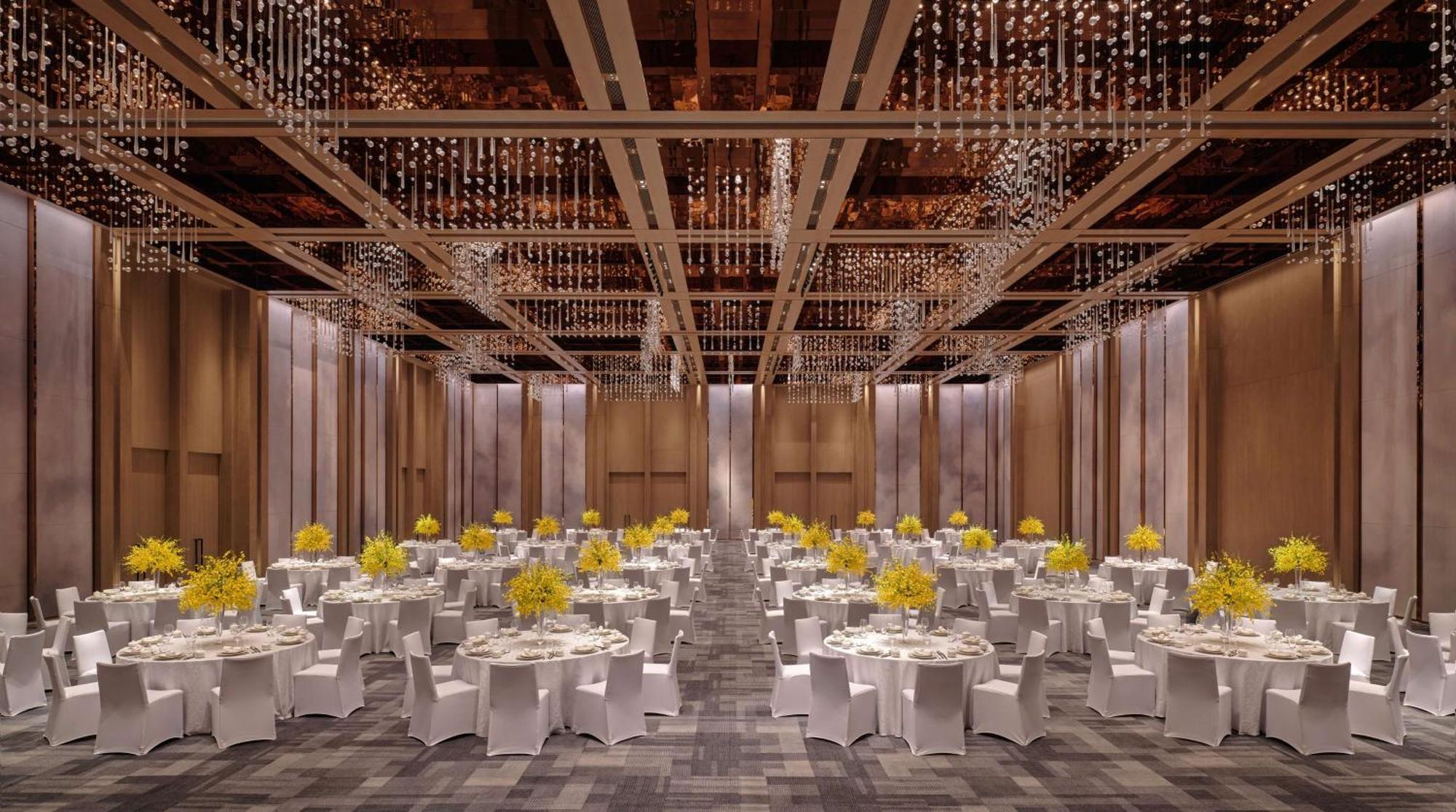 Conrad Shenzhen, The First Art Museum Hotel In Greater Bay Area With The Stunning Bay And Sunset View In The Hotel Terrace Eksteriør bilde