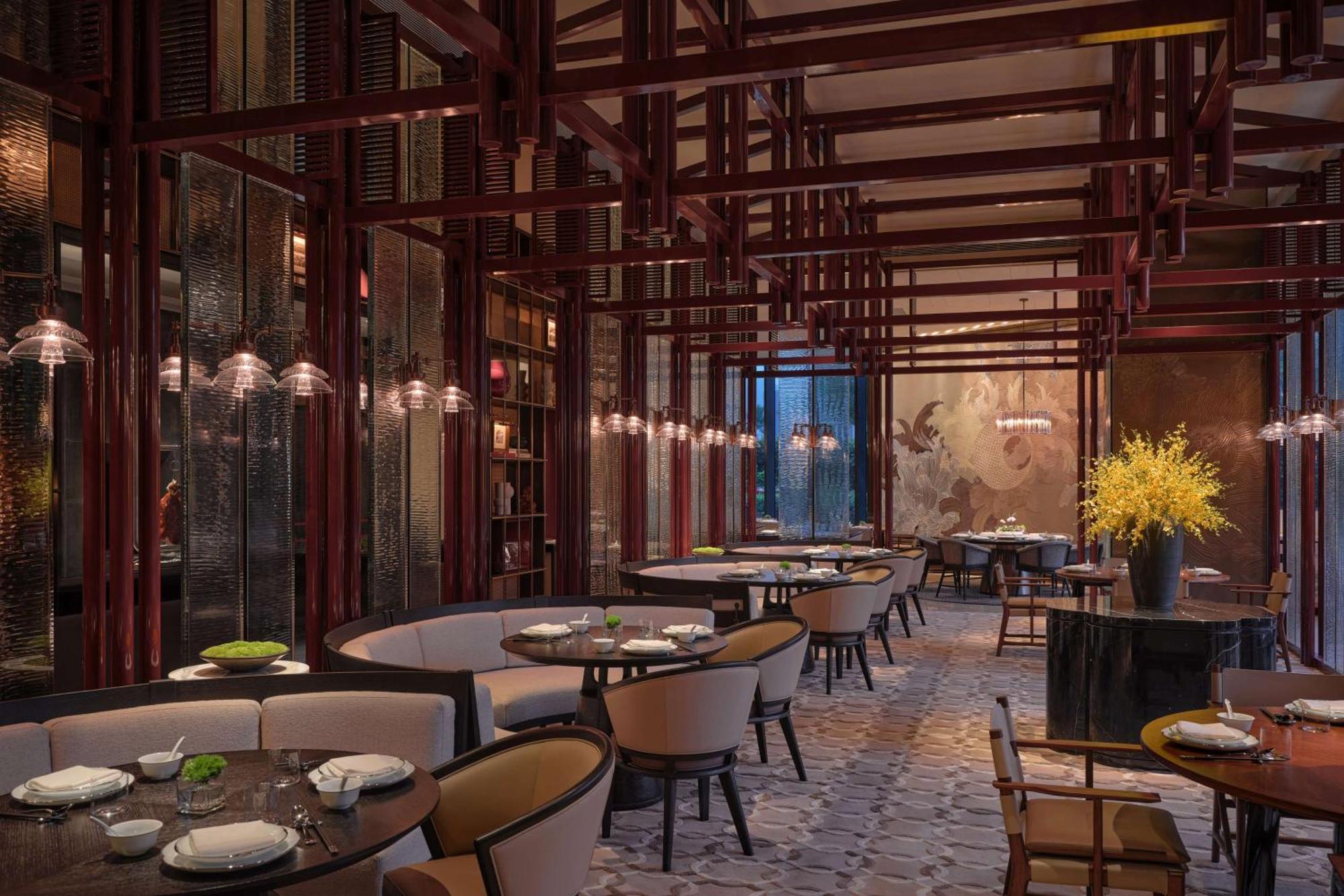 Conrad Shenzhen, The First Art Museum Hotel In Greater Bay Area With The Stunning Bay And Sunset View In The Hotel Terrace Eksteriør bilde