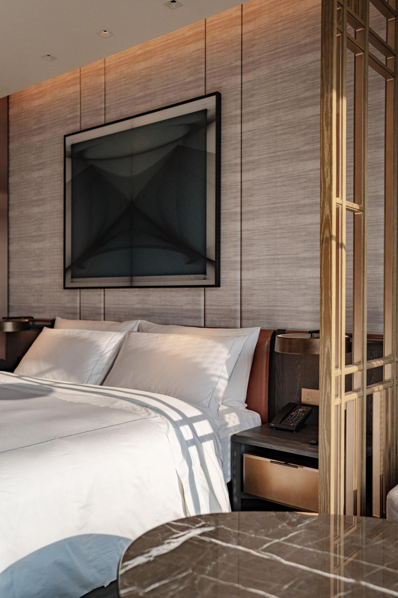 Conrad Shenzhen, The First Art Museum Hotel In Greater Bay Area With The Stunning Bay And Sunset View In The Hotel Terrace Eksteriør bilde
